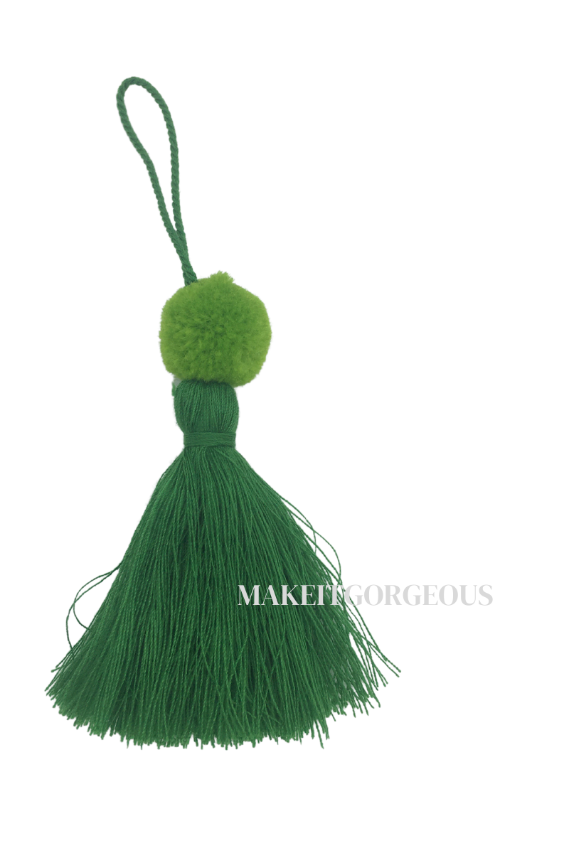 Green Tassels