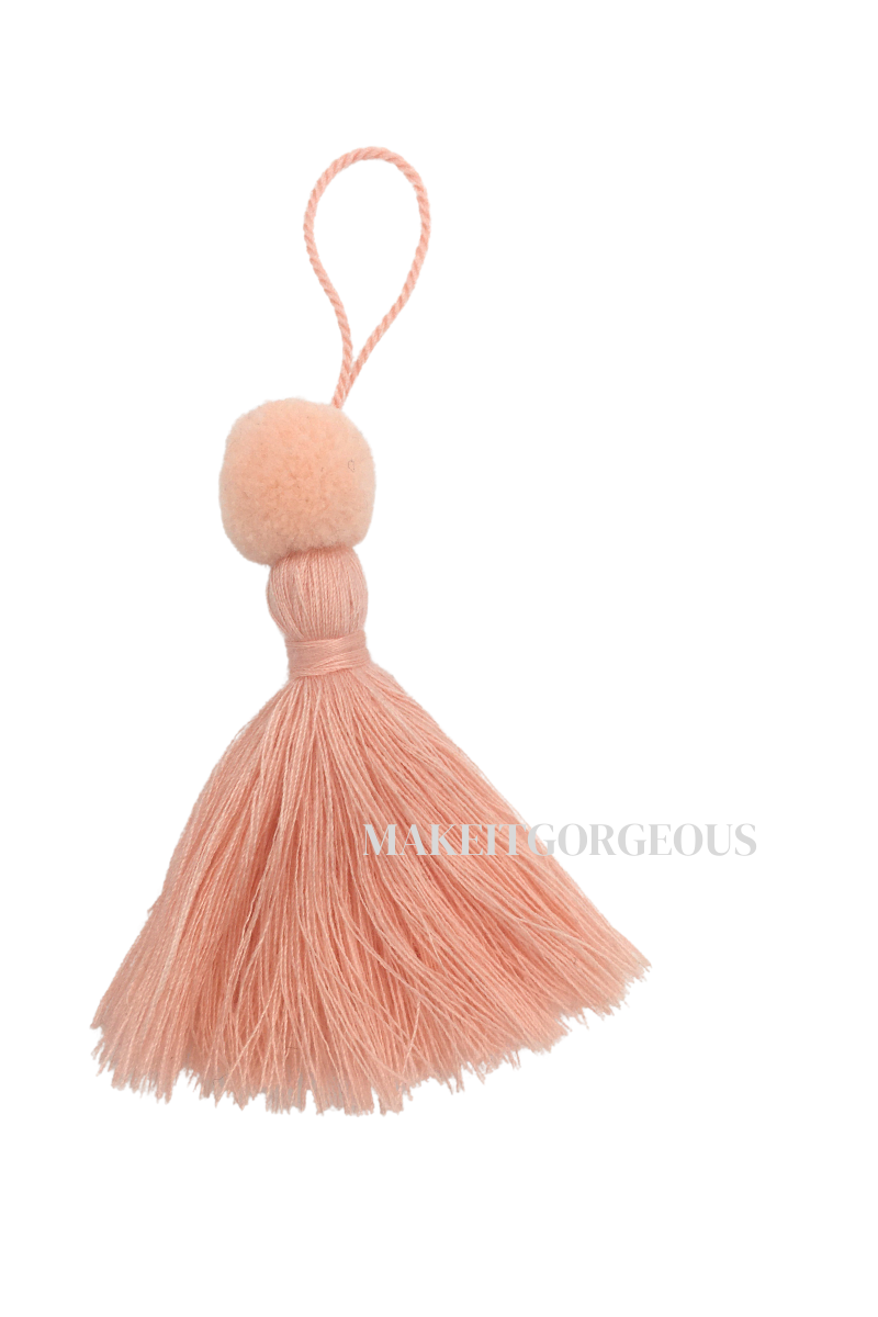 Peach Tassels