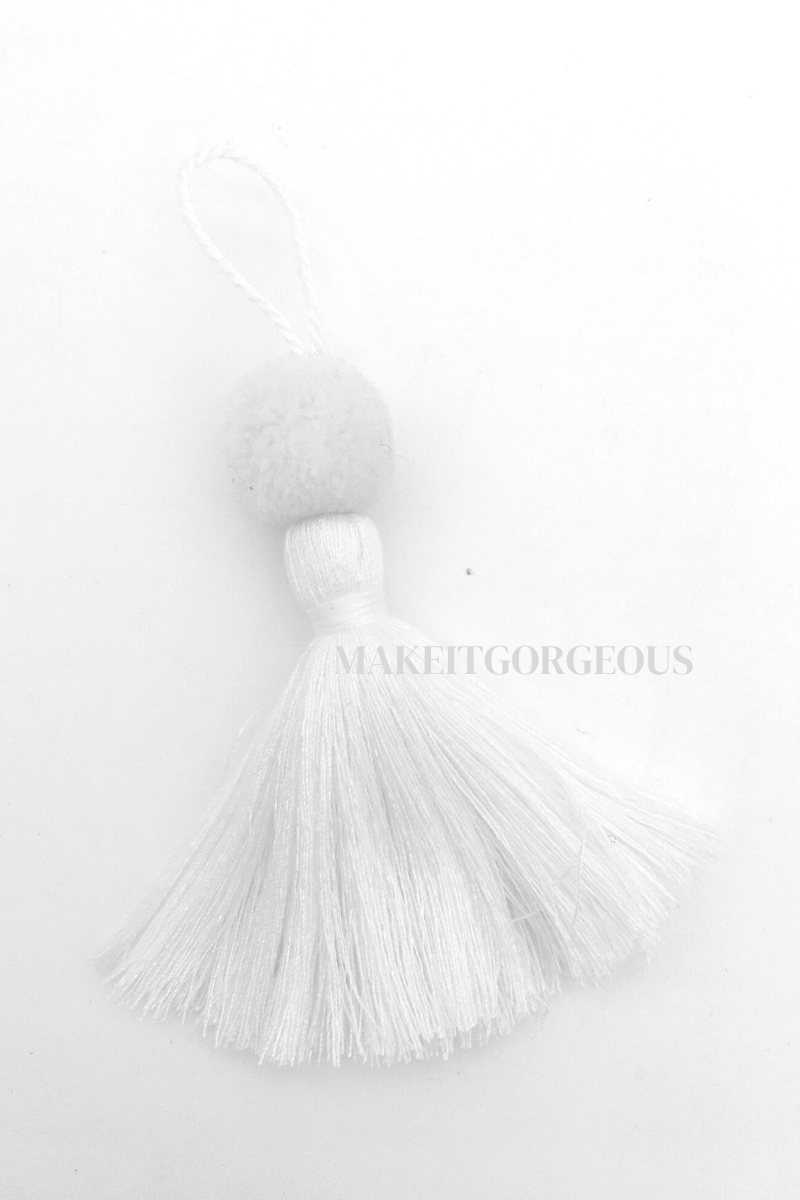 White Tassels