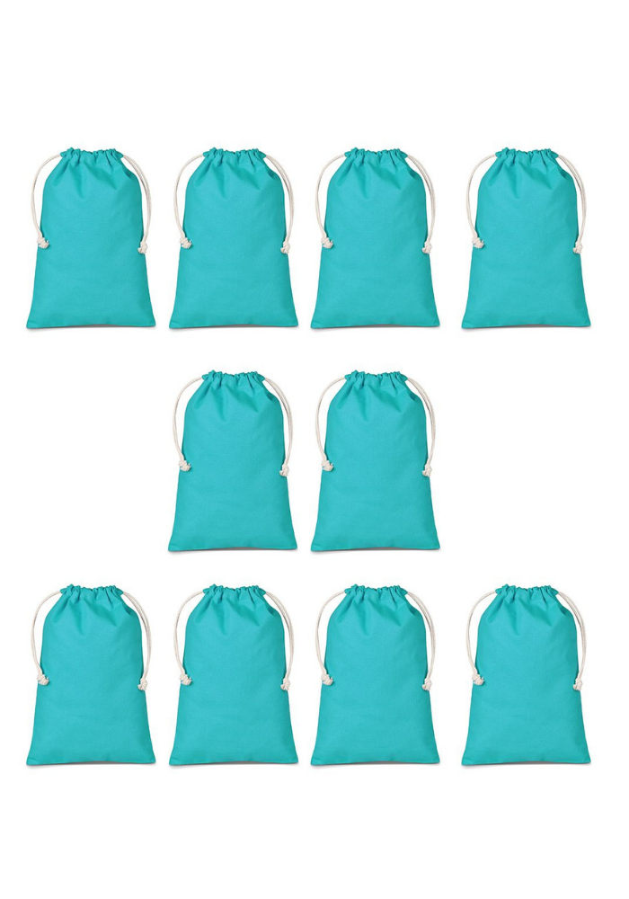 The Claudia Midi Colour Cotton Bags 10 Pack