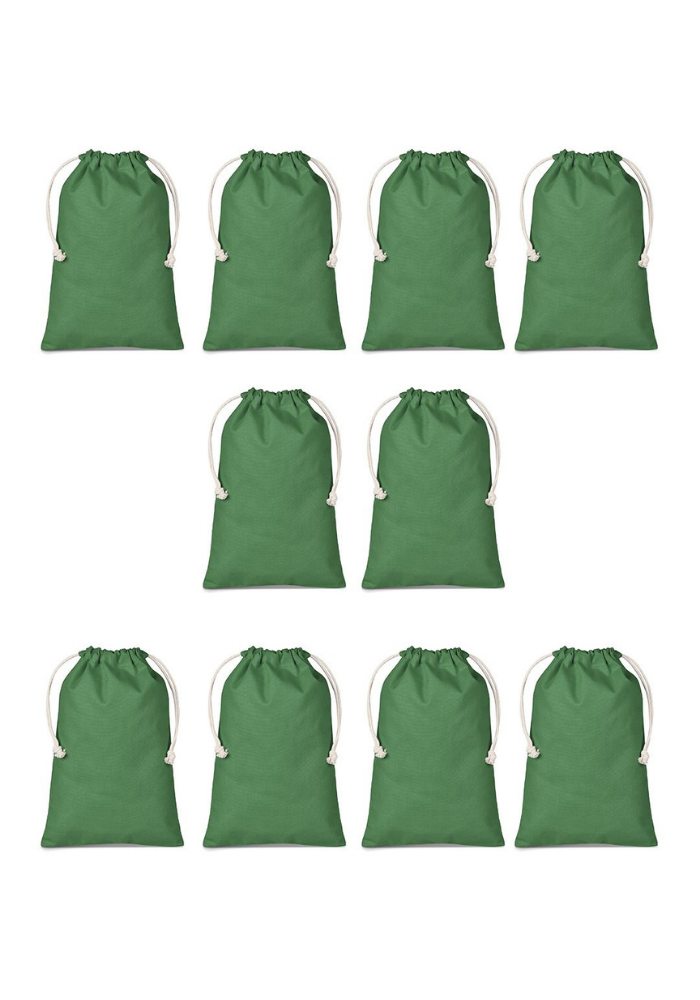 The Claudia Midi Colour Cotton Bags 10 Pack