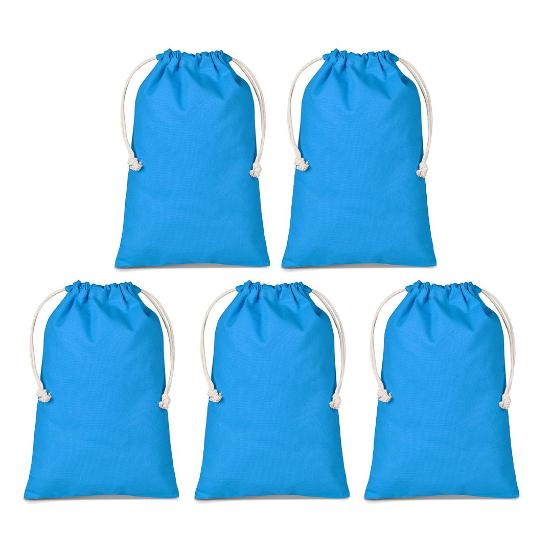 The Claudia Midi Colour Cotton Bags 5 Pack