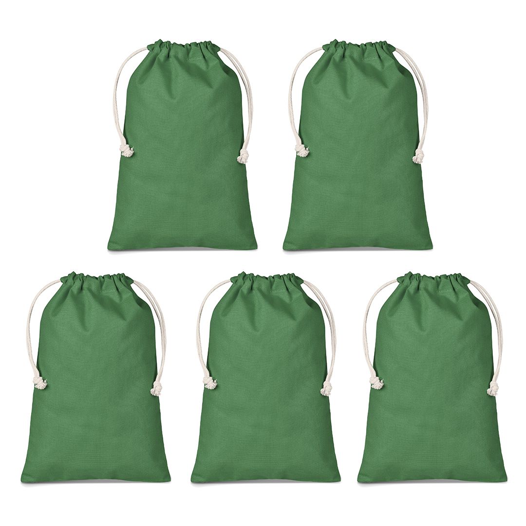 The Claudia Midi Colour Cotton Bags 5 Pack