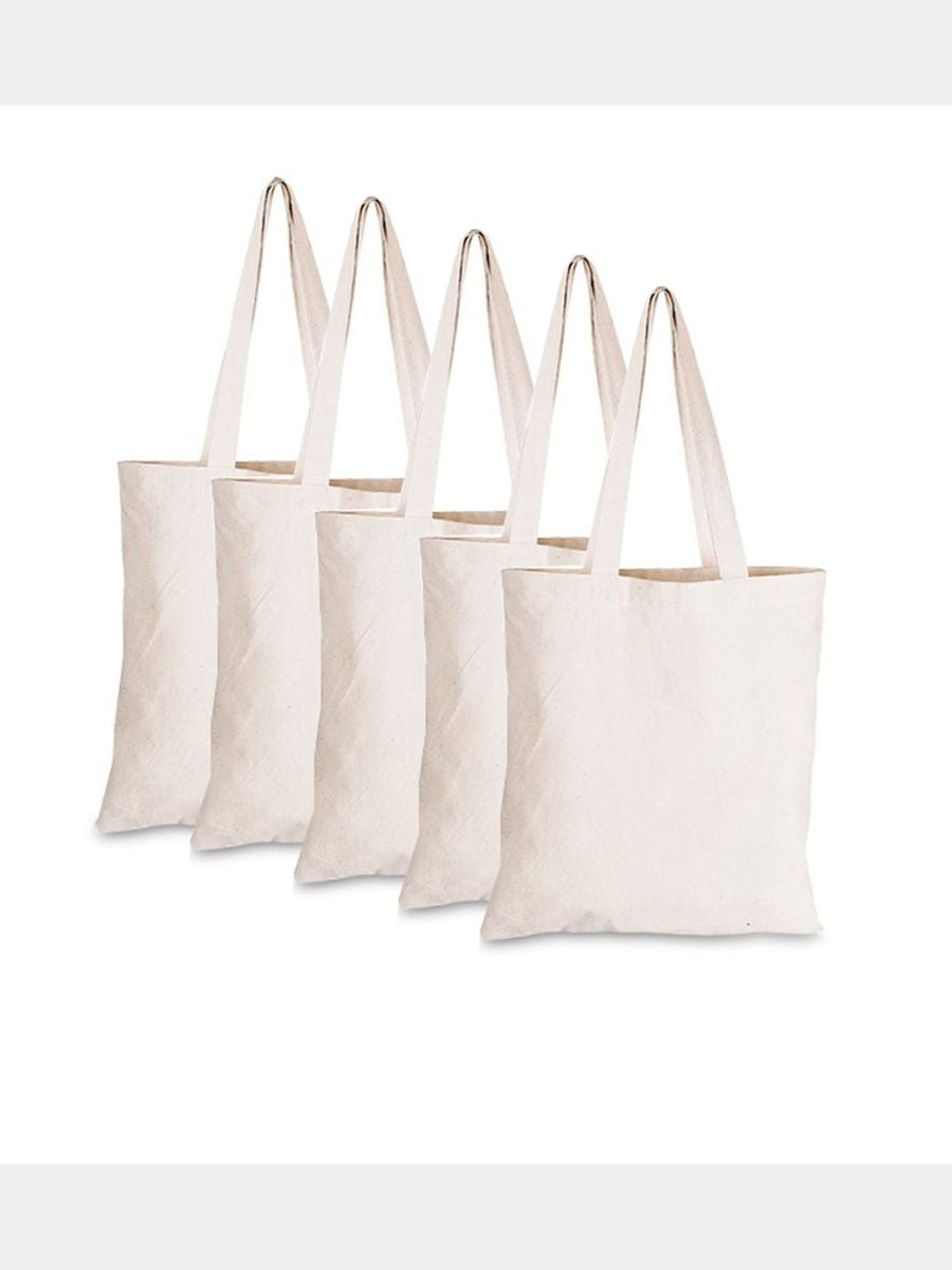 Plain 100% Cotton Tote Eco Bag – Make It Gorgeous