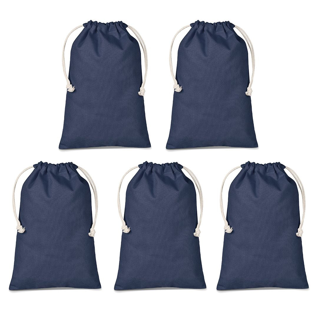 The Cassie Mini Colour Drawstring Bags 5 Pack